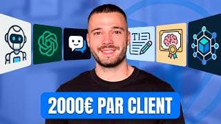 5 services IA qui rapporte + de 2000€ par client en 2026