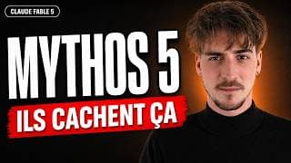 Claude Mythos 5 est là… mais ils vous cachent un truc (Fable 5)