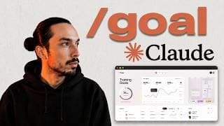 Claude Code /goal débarque et construit mon App de A à Z