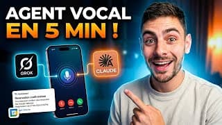 Construire des Agents IA Vocaux n'a jamais été aussi facile (GROK + CLAUDE CODE )