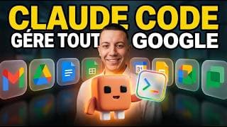 Claude Code pilote tout Google ! | TUTO complet GWS CLI